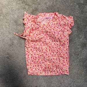 Lucky Wang NYC Cotton Floral Kimono Top, 12 Months